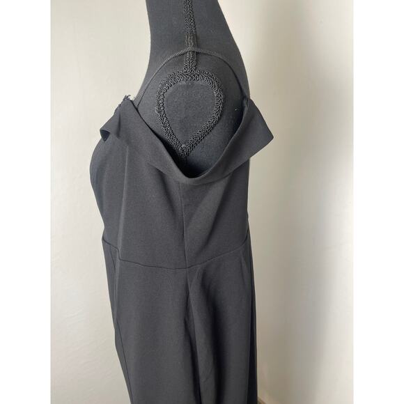 NWT A.B.S Collection Women's Glam Lace Feminine Business Chic Dress Black 14W - Picture 6 of 11